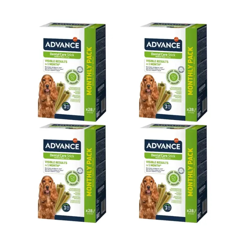 Advance Dental Care Stick, 180 g, lot de 4