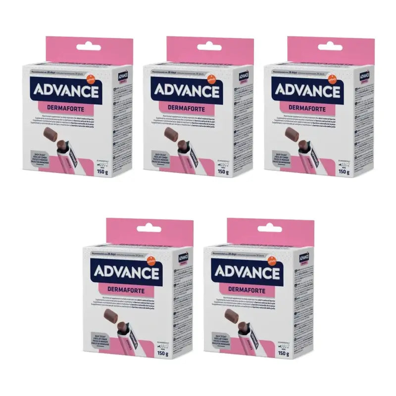 Advance DermaForte, 150 g, lot de 5