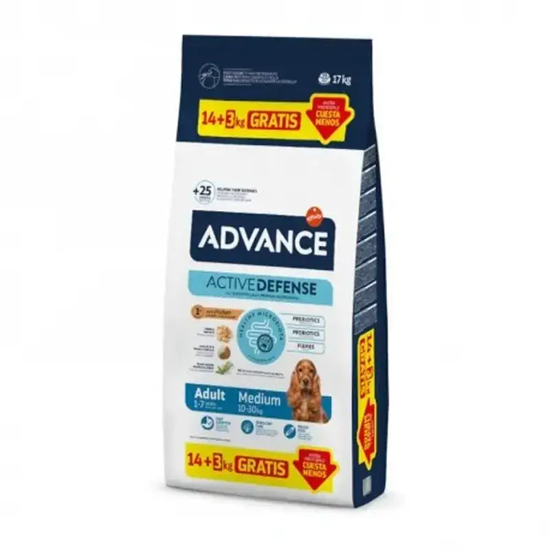Advance Dog Medium Adulte 14+3Kg