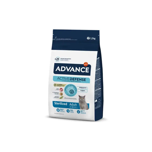 Advance Feline Adult Sterilised Turkey 1,5Kg, nourriture pour chats