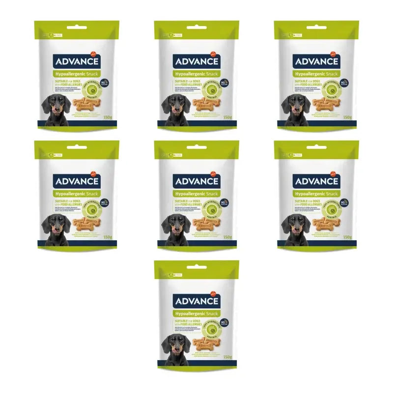 Advance Hypoallergenic Snack, 150 g, lot de 7