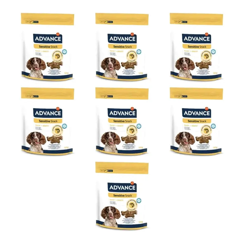 Advance Sensitive Snack, 150 g, lot de 7