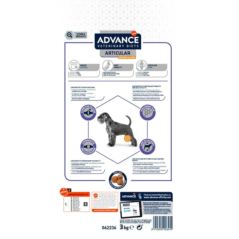 Advance Vet Canine Adult Articular Red. 3Kg, nourriture pour chiens