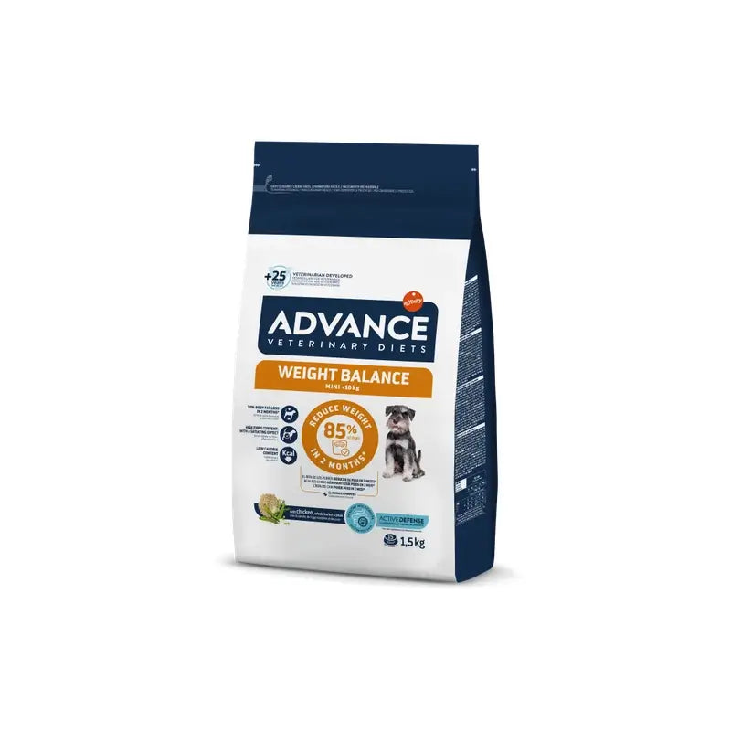 Advance Vet Canine Adult Weight Balance Mini 1,5kg, nourriture pour chiens