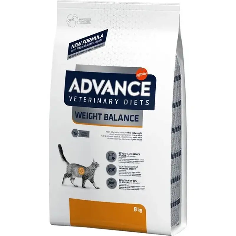 Advance Vet Feline Adult Weight Balance 8Kg, nourriture pour chat