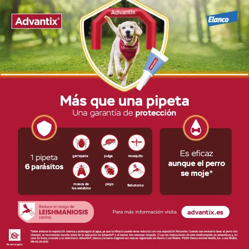 Pipette mono Advantix, 4,0 ml +25Kg