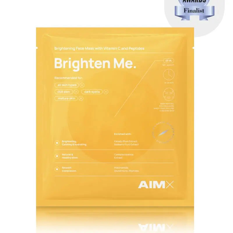 Masque pour le visage "Brighten Me" d'Aimx, 25 ml