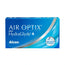 Air Optix Plus Hydraglade Lentilles de contact mensuelles sphériques, 6 unités