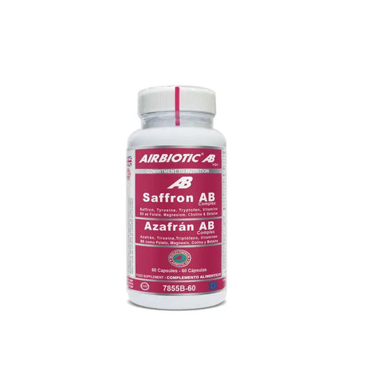 Airbiotic Saffron Ab Complex With B9 , 60 capsules