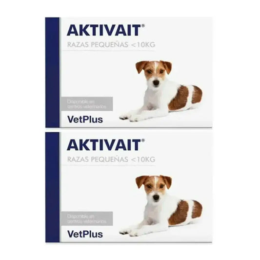 Aktivait Chiens de Petite Race Blister, Pack 2 x 60 Comprimés