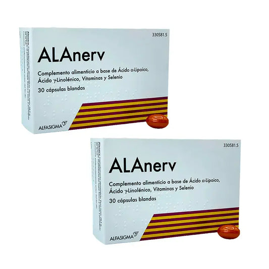 ALAnerv Pack 2 X 30 Capsules Molles