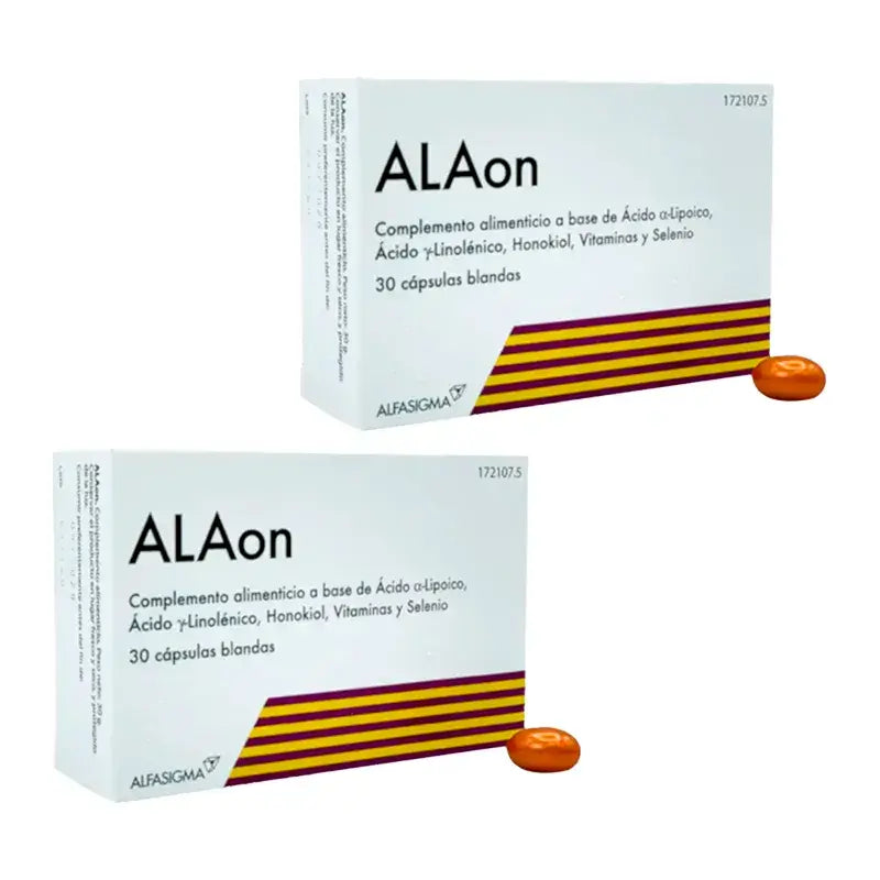 Alaon Pack 2 x 30 capsules molles