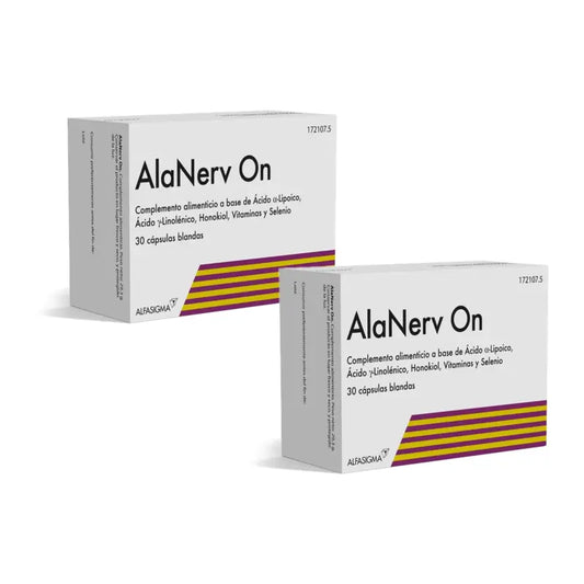 AlanervON, boîte de 2 x 30 gélules molles