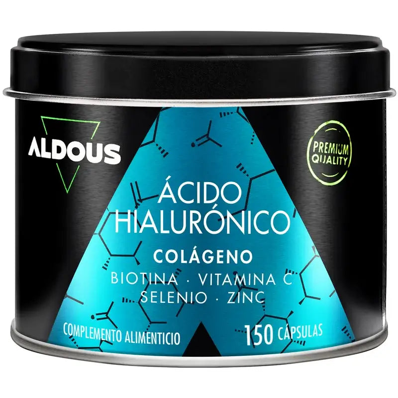 Aldous Bio Acide Hyaluronique Au Collagène, Vitamines Et Minéraux, 120 gélules