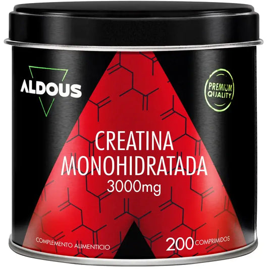 Aldous Bio Creatine Monohydrate , 200 comprimés