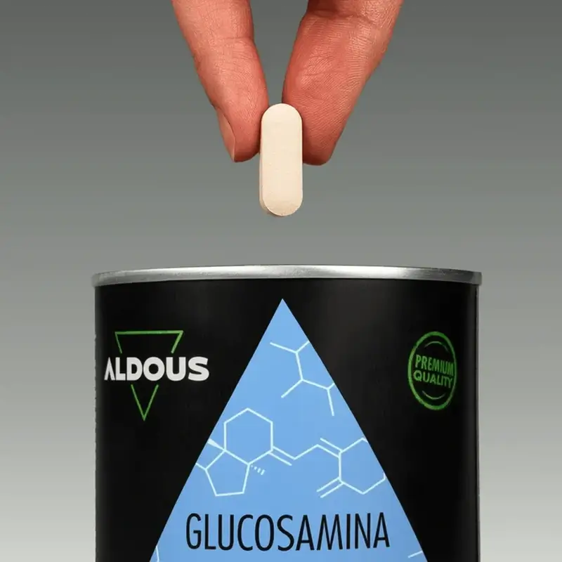 Aldous Bio Glucosamine, Chondroïtine, Msm, Collagène, Acide Hyaluronique, Zinc, Calcium & Vitamine D3 , 200 comprimés
