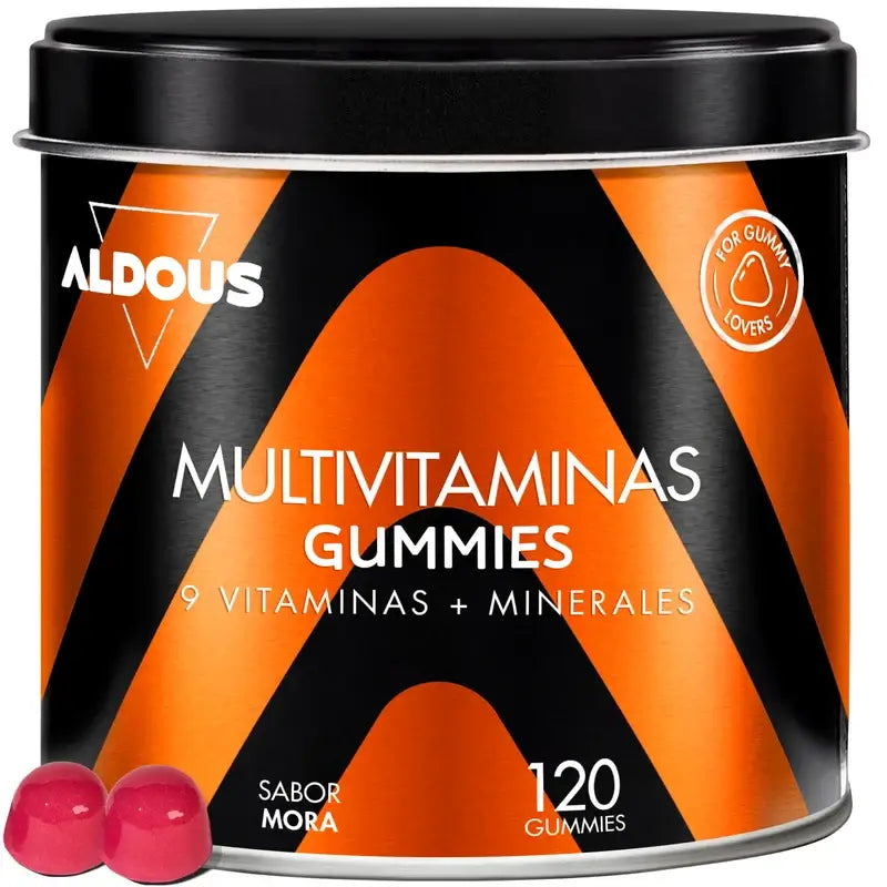 Aldous Bio Multivitamines en gommes, 120 gommes