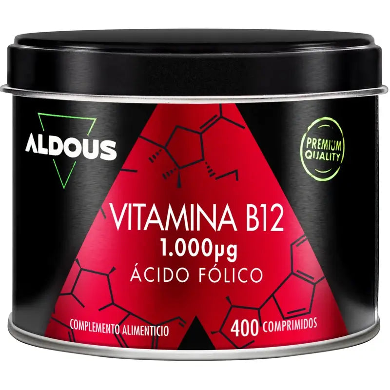 Aldous Bio Vitamin B12 With Folic Acid , 400 tablets