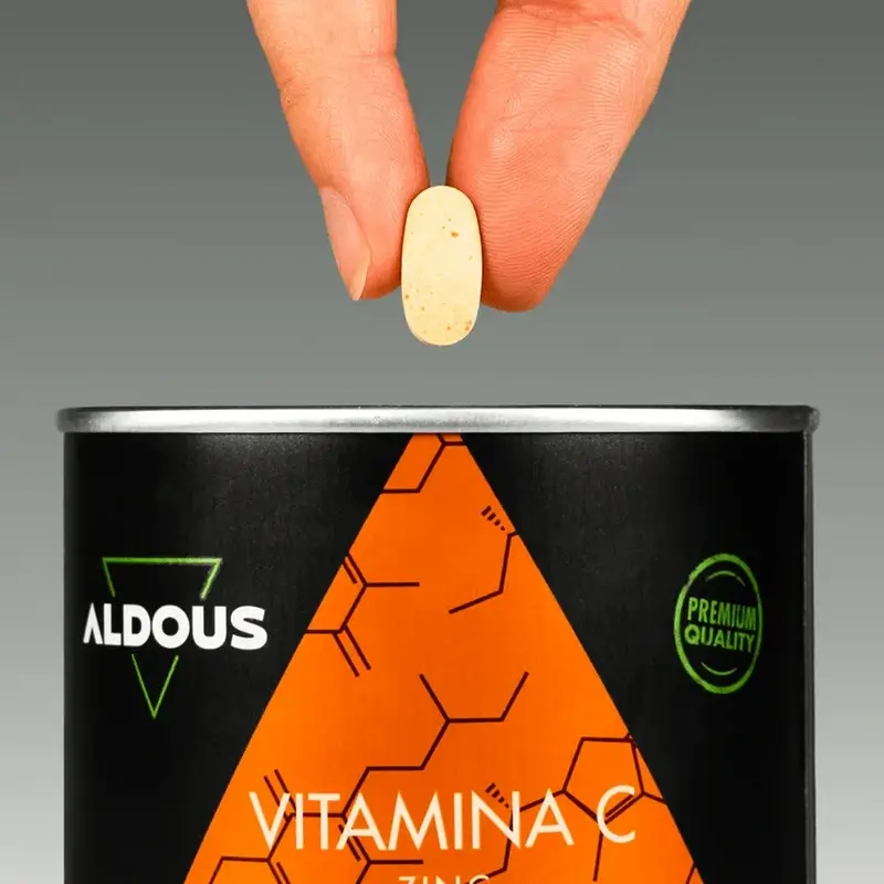 Aldous Bio Vitamine C Avec Zinc Et Coenzyme Q10, 400 comprimés