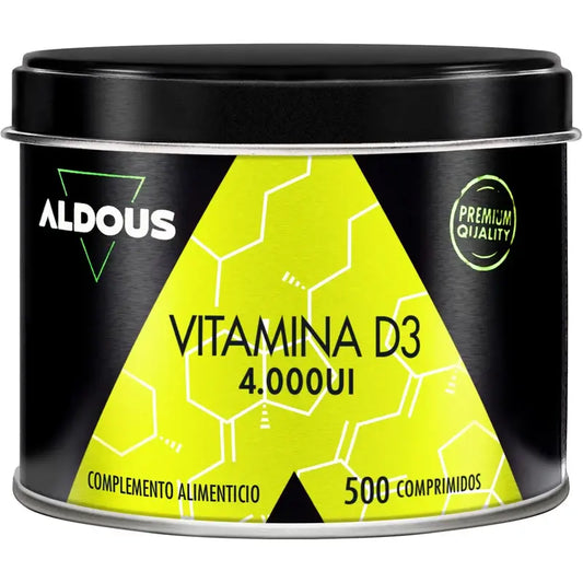 Aldous Bio Vitamine D3 4000 Ui Aldous, 500 comprimés