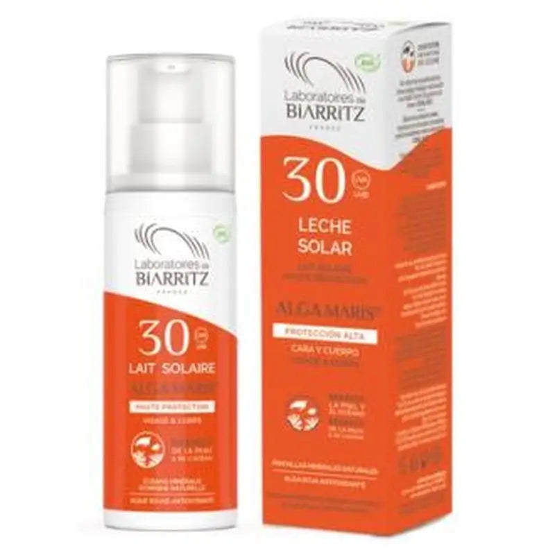 Alga Maris - Lab. Biarritz Sun Milk Spf30 100Ml.