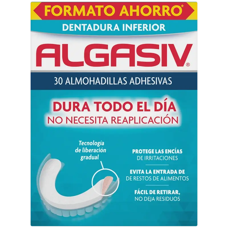 Algasiv Adhesive Pads for Lower Prosthesis 30 Pcs.