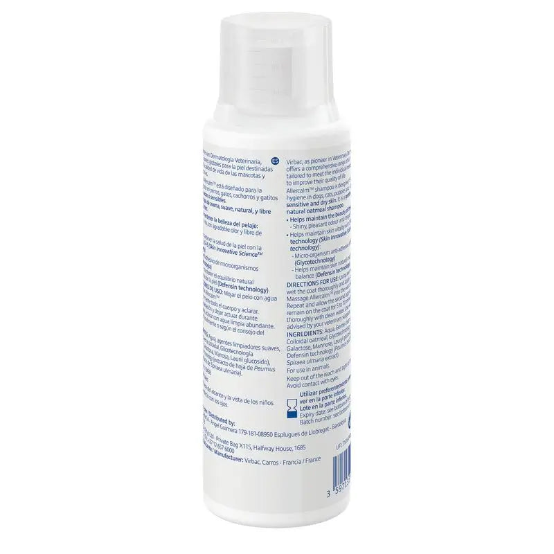 Virbac Allercalm 250 ml Shampooing
