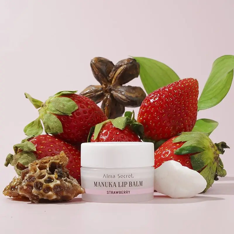 Alma Secret Inca Inchi & Manuka Baume à lèvres - Fraise - -...
