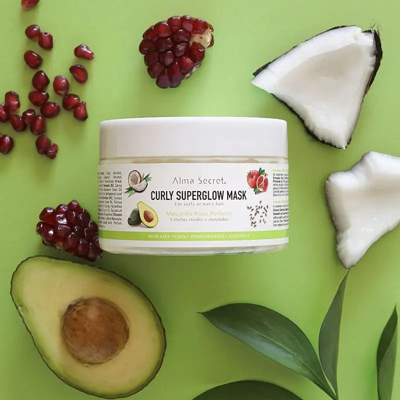 Alma Secret Curly Superglow Mask (cheveux bouclés ou ondulés)