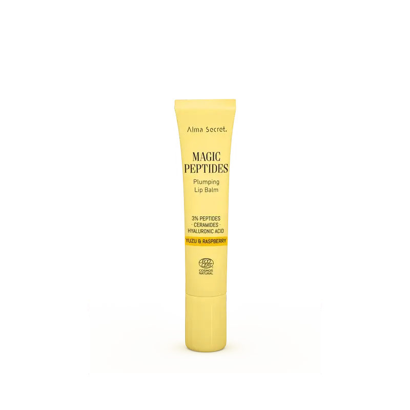 Alma Secret Baume à lèvres magique aux peptides Ecocert Cosmos Natural , 15 ml