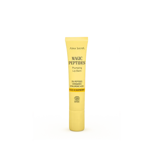 Alma Secret Baume à lèvres magique aux peptides Ecocert Cosmos Natural , 15 ml