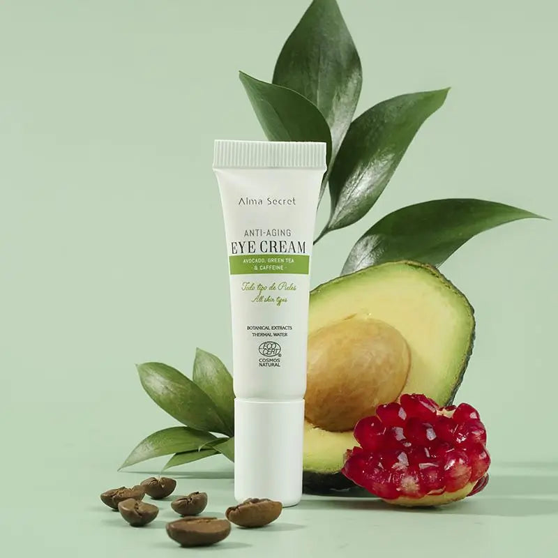 Alma Secret Tube contour des yeux anti-âge Avocat, thé vert et caféine