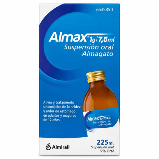 Almax 1 g/7,5 ml Suspension orale 225 ml