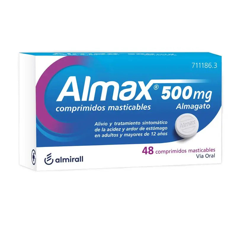 Almax 500 mg, 48 tablets