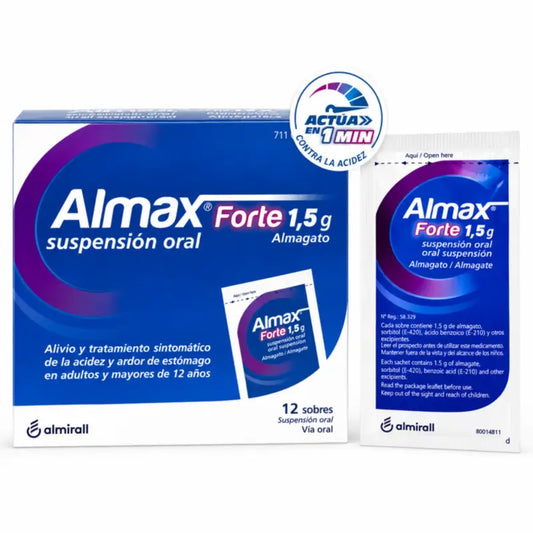 Almax Forte 1,5 g 12 sachets Suspension orale