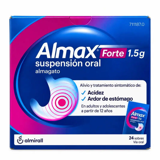 Almax Forte 1.5 g 24 Sachets Suspension Orale