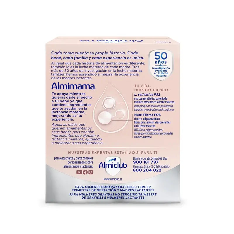 Almimama Complément alimentaire pour l'allaitement, 30 Sachets de 2 grammes