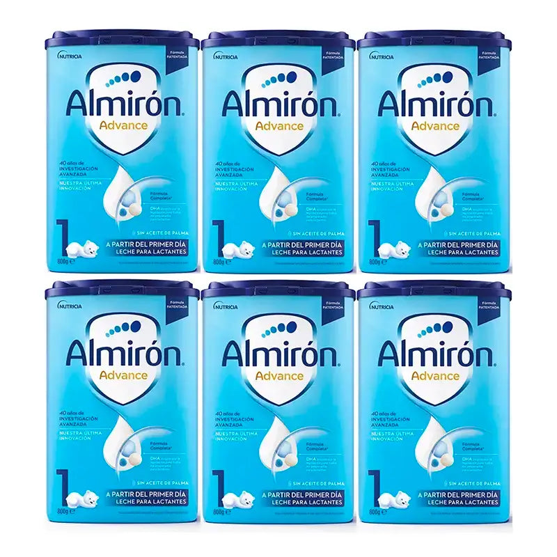 Almirón Advance 1, paquet de 6 x 800g