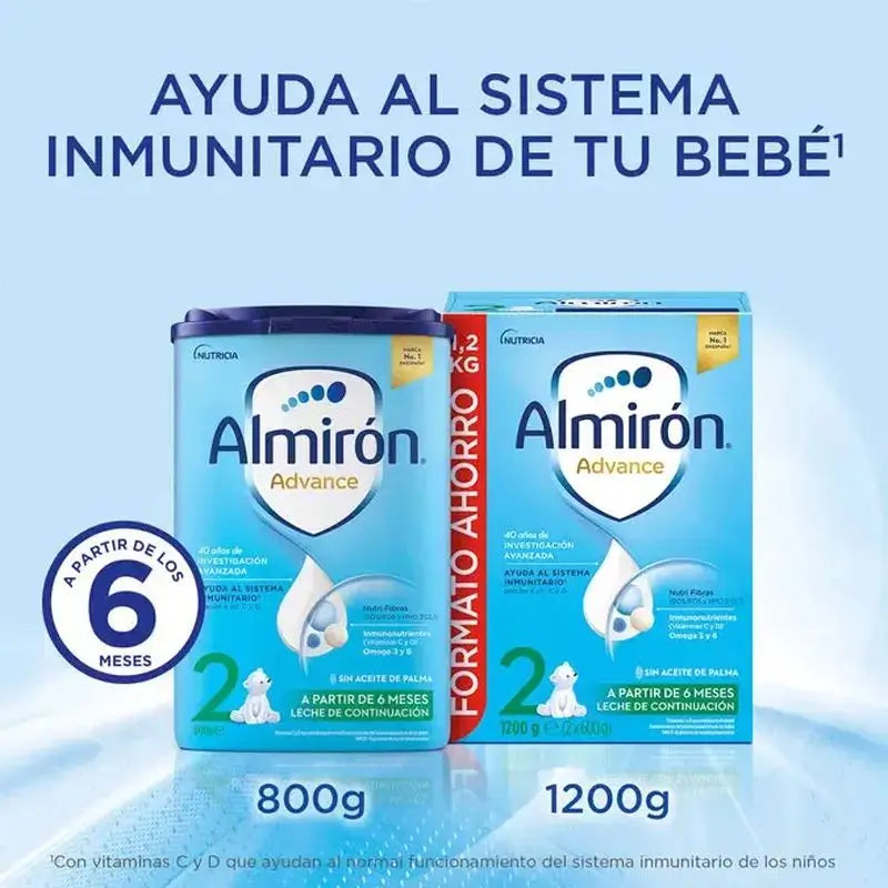 Almirón Advance 2, 2X800 grammes