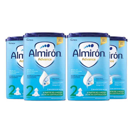 Almirón Advance 2, Milk For 6 Months And Up, 4 X 800g