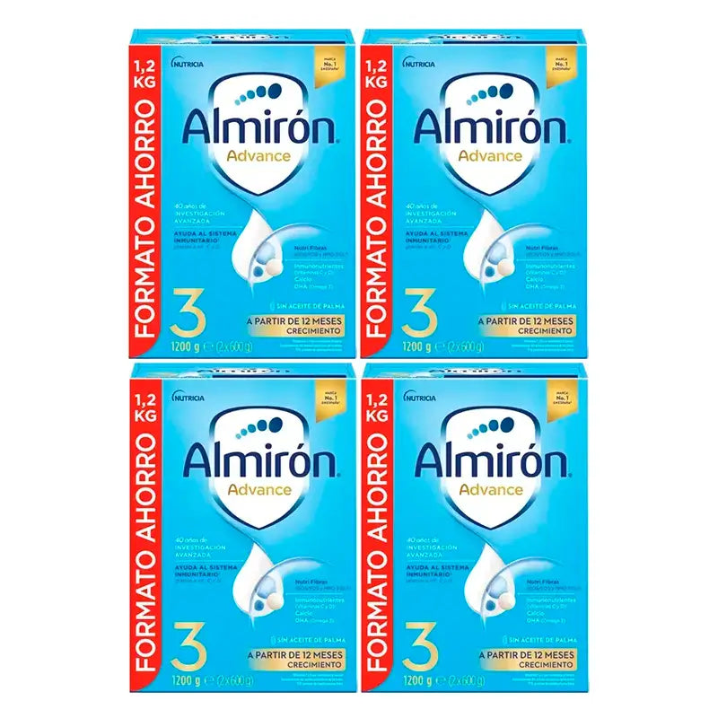 Almirón Advance 3, paquet de 4 x 1200g