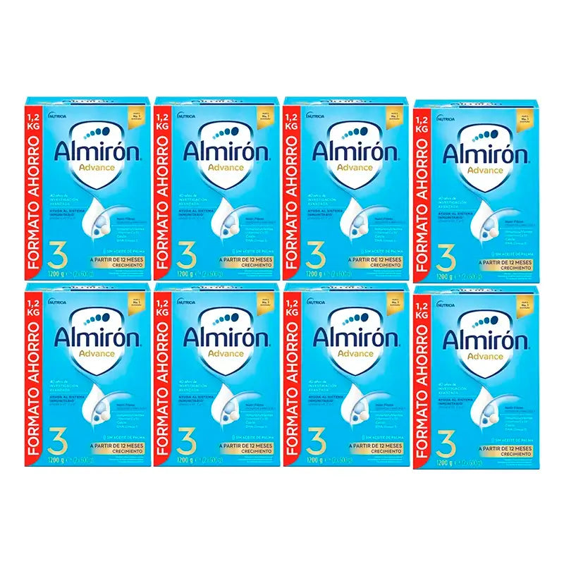 Almirón Advance 3, paquet de 8 x 1200g