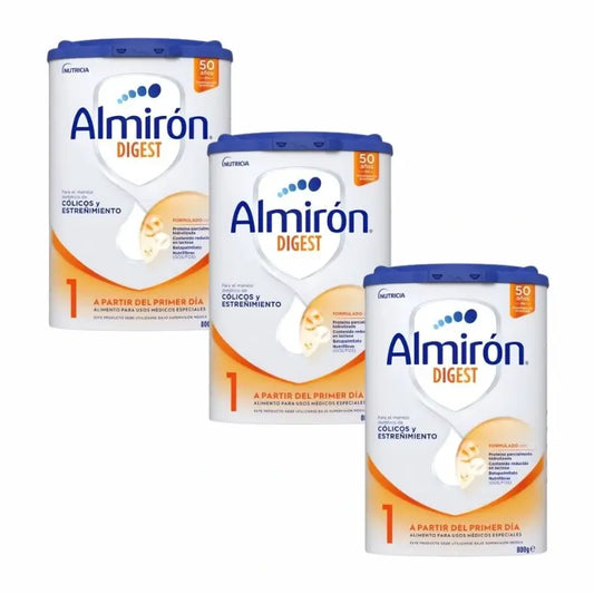 Almiron Advance Digest 1, Anti-Colic & Constipation Baby Starter Milk, 3 X 800g