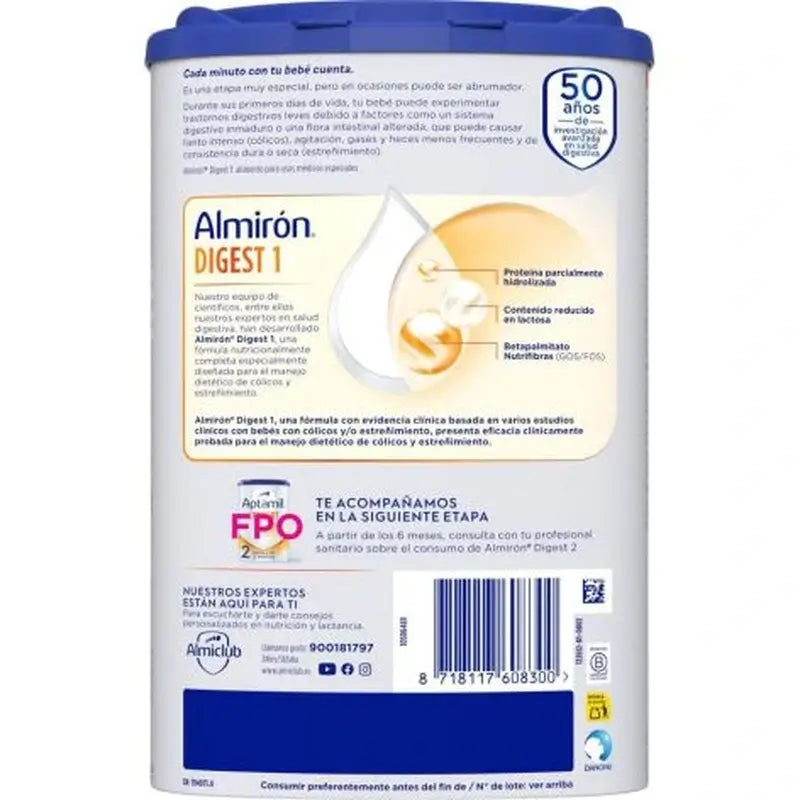 Almirón Advance Digest 1, 3 X 800 grammes