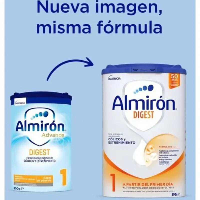 Almirón Advance Digest 1, 8 X 800 grammes
