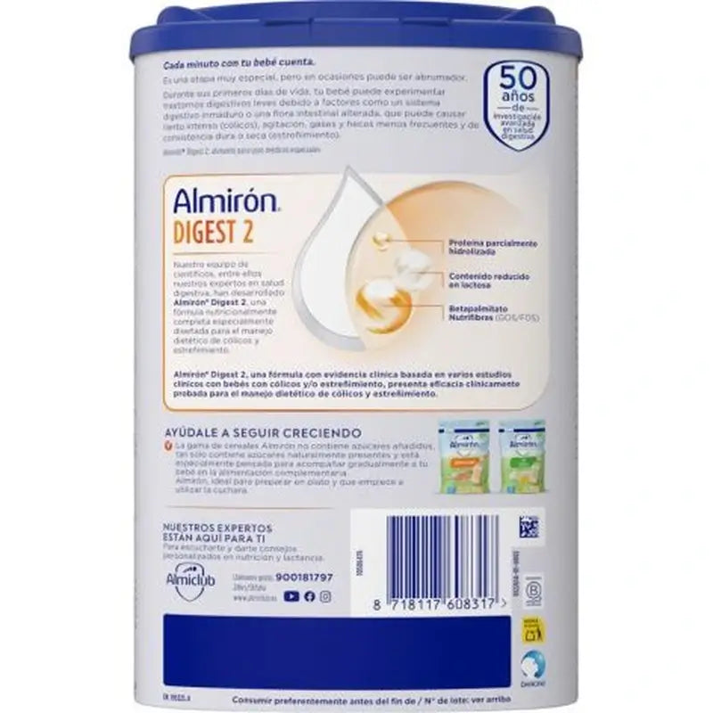 Almirón Advance Digest 2, 12 X 800 grammes