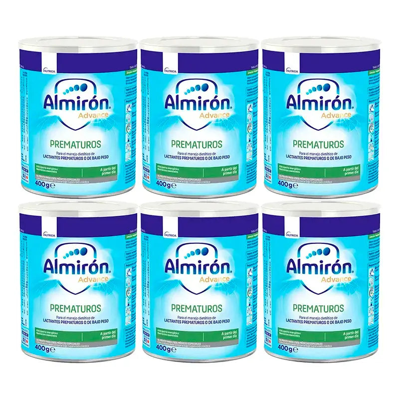 Almirón Advance Premature Infants, 6 x 400 grammes