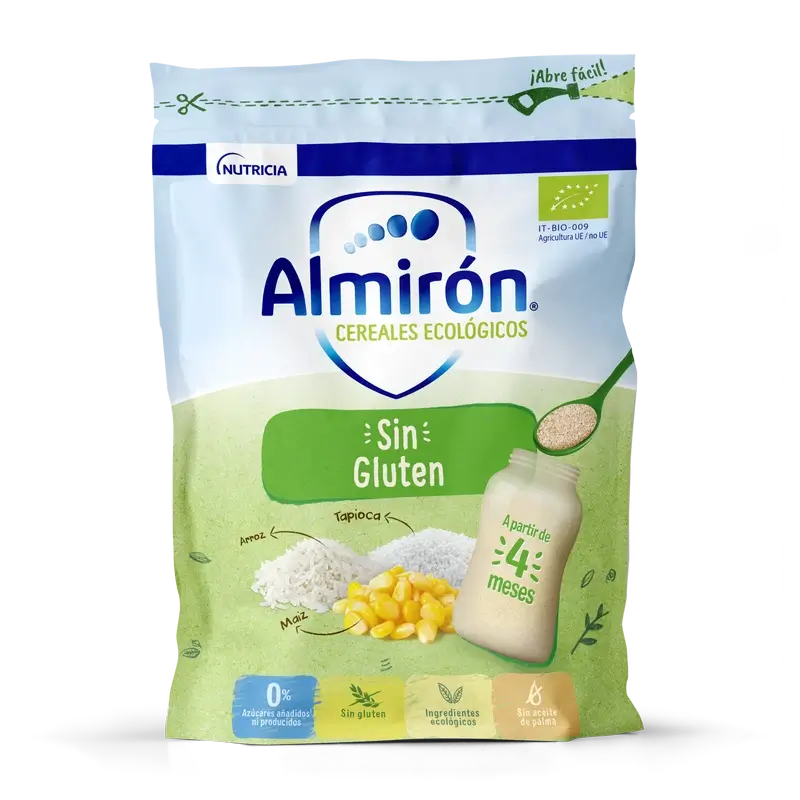 Céréales sans gluten biologiques Almirón, 200g
