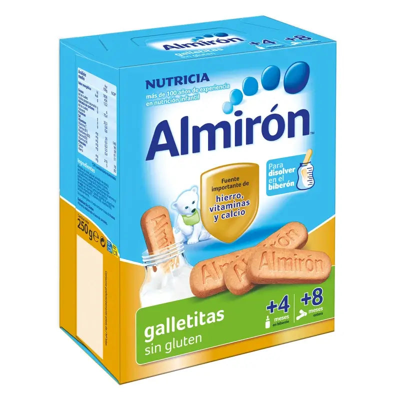 Almirón, biscuits pour bébés sans gluten, à partir de 4 mois, 250g