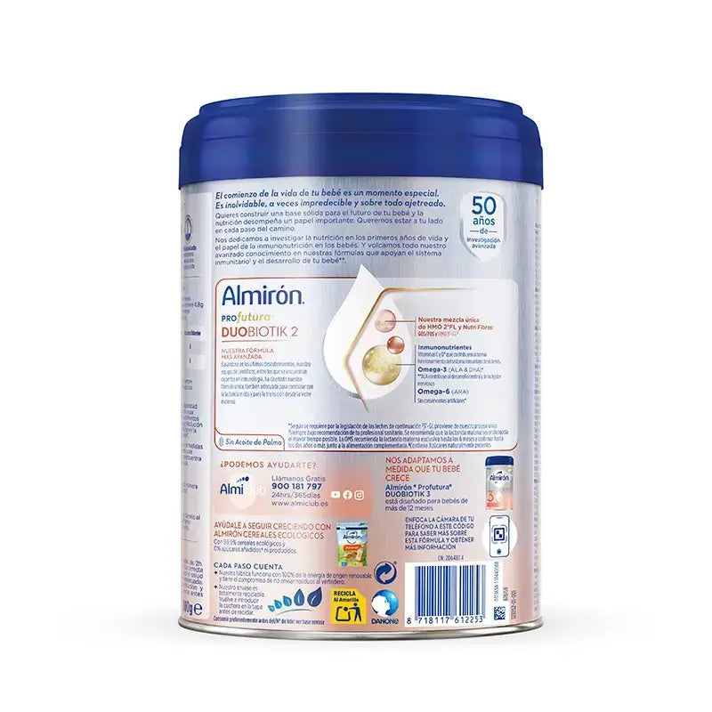 Almirón Profutura 2 Préparation en poudre, à partir de 6 mois, paquet de 2 x 800 g